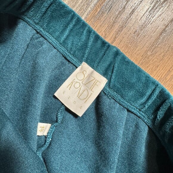 Suzi Kondi Teal Kids Sweatpants - Picture 4 of 6